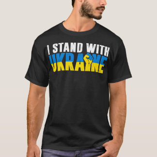 Jag står på Ukrainas sida T Shirt