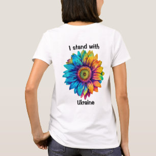 Jag står på Ukrainas sida T Shirt