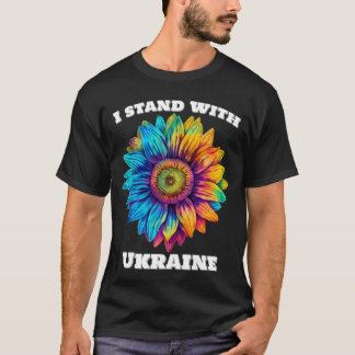 Jag står på Ukrainas sida T Shirt