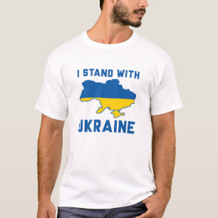 Jag står på Ukrainas sida T Shirt
