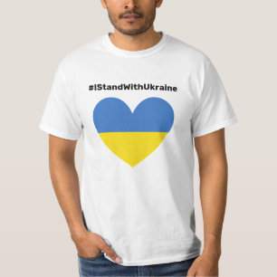 Jag står på Ukrainas sida T Shirt