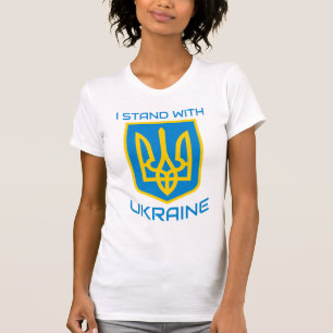 Jag står på Ukrainas sida T Shirt