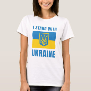 Jag står på Ukrainas sida T Shirt