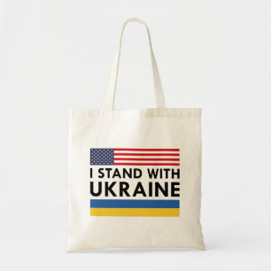 Jag står på Ukrainas sida Tygkasse