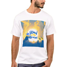 Jag står på Ukrainas sida - visa ert stöd.