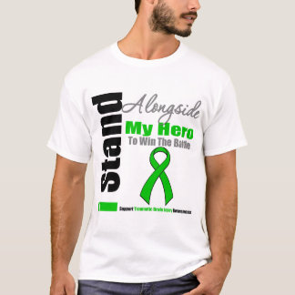 Jag står tillsammans med min traumatiska t-shirt