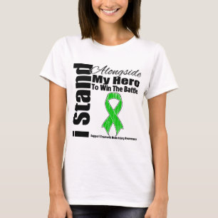 Jag står tillsammans med min traumatiska tee shirt