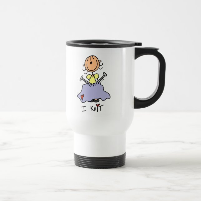 Jag stickar resemugg (Höger)
