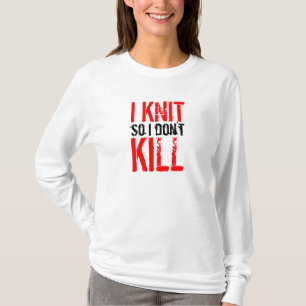 Jag sticker, så jag dödar inte hoody damer t shirt