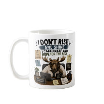Jag Stiger Inte Upp Och Lyser Utan Kaffeinerar