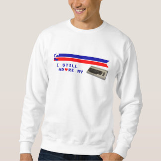 Jag stillar älskar min tröja C64 Långärmad Tröja