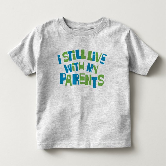 Jag stillar direkt med min föräldrar tee shirt (Framsida)