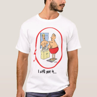Jag stillar har det på t-skjorta 50 tee shirt