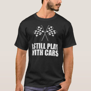 Jag stillar lek med bilar t shirt