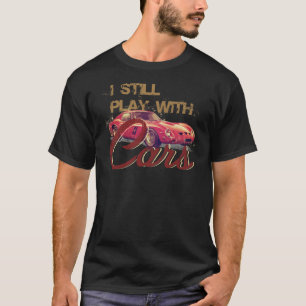 Jag stillar lek med bilar t shirt