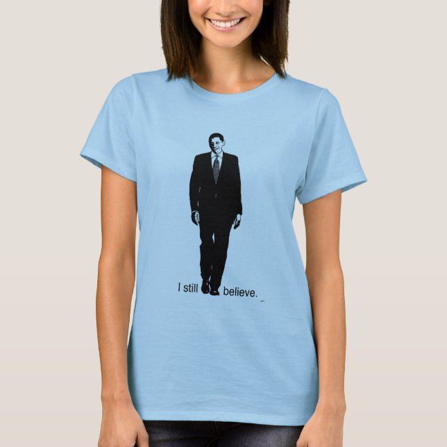 Jag stillar tro Barack Obama - damBabydoll T-shirt (Framsida)
