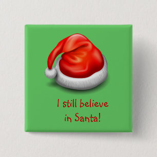 Jag stillar tror i Santa knäppas Knapp