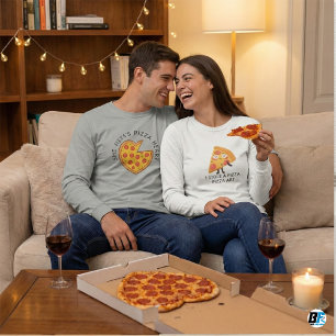 Jag Stjäl En Pizza Hans Hjärta Roliga Par Matchand T Shirt
