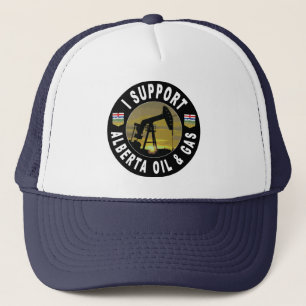 Jag stöder Alberta Oil & Gas Keps