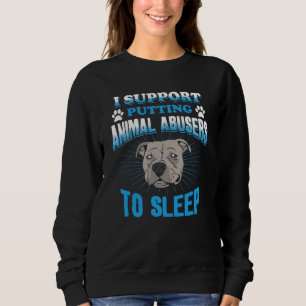Jag stöder att djurförbrytare lämnas i viloläg t shirt