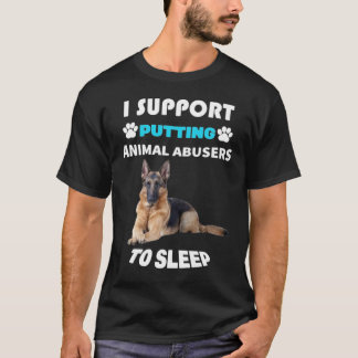 JAG STÖDER ATT DJURMISSBRUKARE SLÄPPS TILL SLEEP T SHIRT