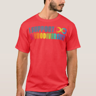 Jag stöder Autism Awareness ASD ADHD T Shirt