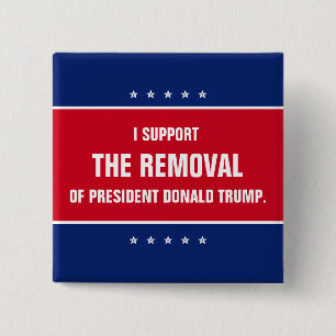 Jag stöder avskaffandet av president Donald Trump Knapp