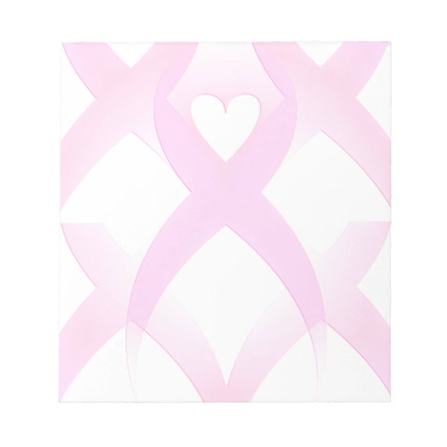 Jag stöder,Breast Cancer Awareness_ Anteckningsblock (Framsida)