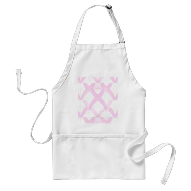 Jag stöder,Breast Cancer Awareness_ Förkläde (Framsidan)