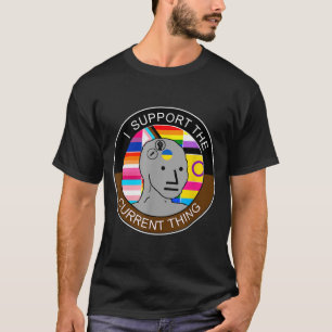 Jag stöder den nuvarande Sak-medlemmen T Shirt