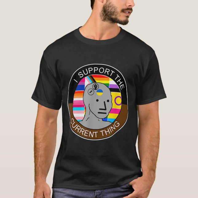 Jag stöder den nuvarande Sak-medlemmen  T Shirt (Framsida)