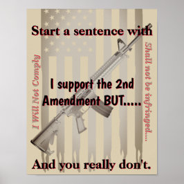 Jag stöder det andra ändringsförslaget, men vapenh poster