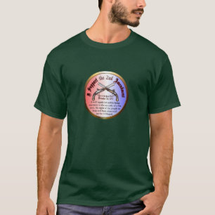 Jag stöder det andra ändringsförslaget t-shirt