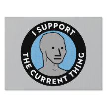 Jag stöder det nuvarande Sak NPC-varvssignalen