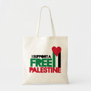 Jag stöder en fri palestinsk tygkasse