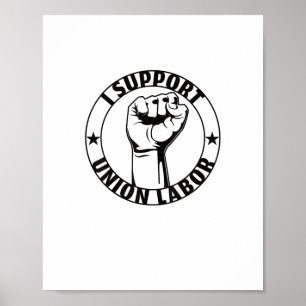 Jag stöder en stark union för arbetarpartiet i uni poster