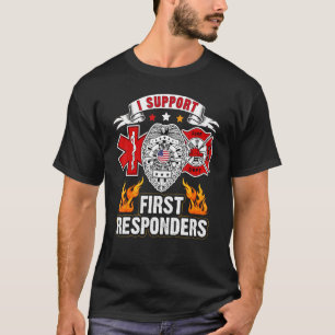 Jag stöder förstahandssvararnas Ems-program för br T Shirt