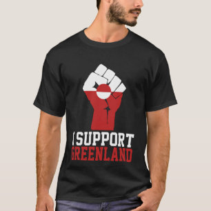 Jag stöder Grönland - Proud Greenlanders T Shirt