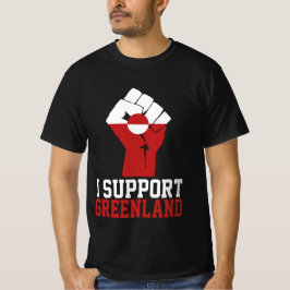 Jag stöder Grönland - Stolta grönlänningar T Shirt