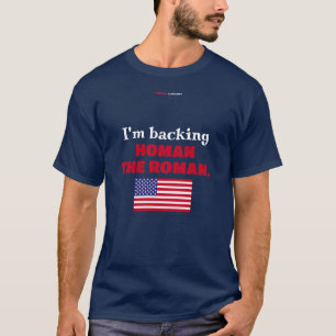 JAG STÖDER HOMAN ROMAN. T SHIRT