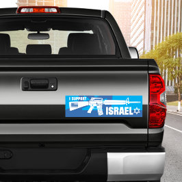 Jag stöder Israel Bildekal