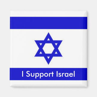 Jag stöder Israel Magnet