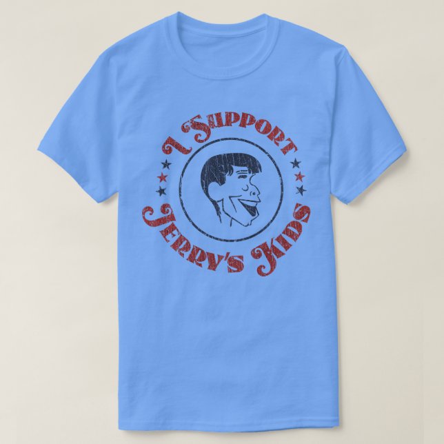 Jag stöder Jerrys Kids 1966 T Shirt (Design framsida)