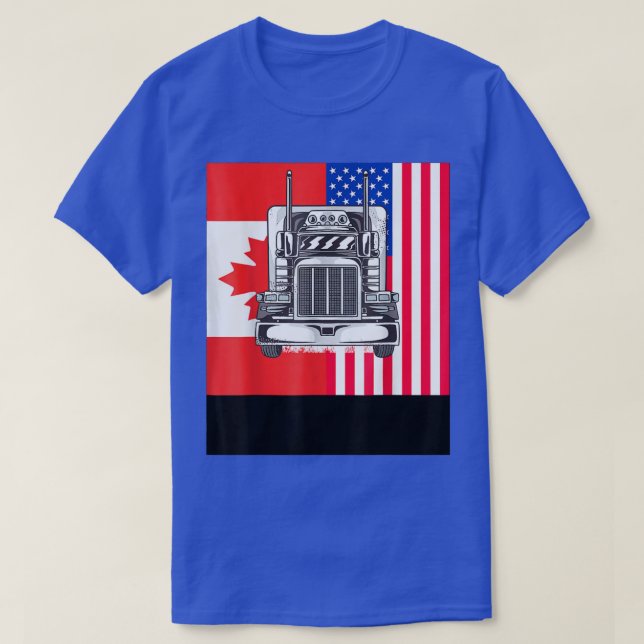 Jag stöder lastbilschaufförer 2022. Vi stöder Last T Shirt (Design framsida)