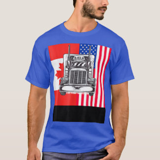 Jag stöder lastbilschaufförer 2022. Vi stöder Last T Shirt