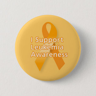 Jag stöder Leukemia-medvetandet Knapp