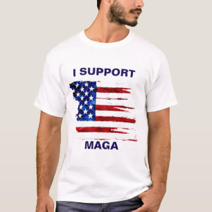 JAG STÖDER MAGA T SHIRT