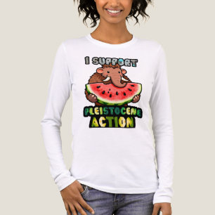Jag stöder Pleistocen-aktion T Shirt