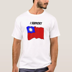 Jag stöder Taiwans T-shirt