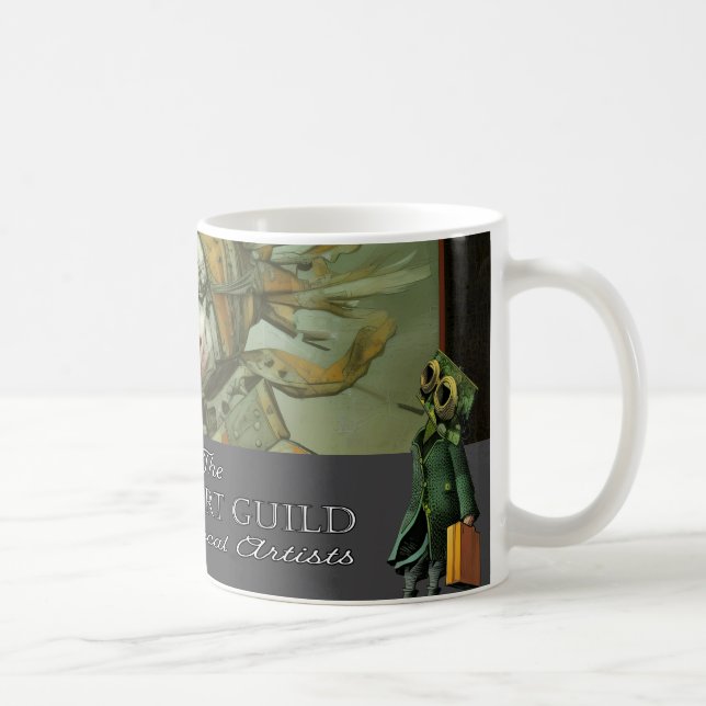 Jag stöder Topeka Art Guild Mugg (Höger)